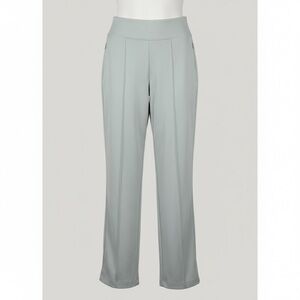 Athleta Size 2 Eastbound Wide Leg Pant Women’s Grey Side Zip Pockets